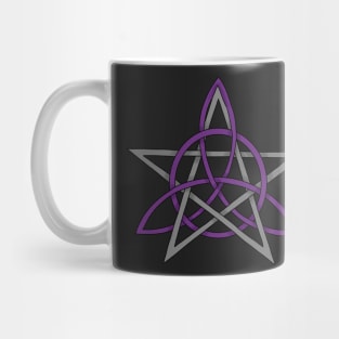 Pentagram with triquetra Mug